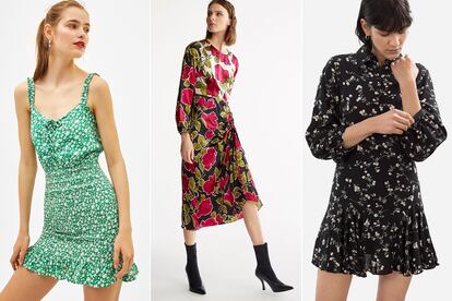 Hay más...

Muchas más marcas se suben al carro de la tendencia floral: aquí algunas de las opciones de Bershka, Uterqüe o &OtherStories.