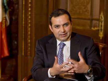 Ernesto Cordero, en 2010-