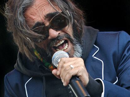 Chico Ocaña ayer, en el festival Planetamadrid.