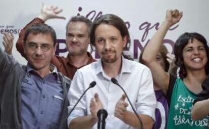 Pablo Iglesias, cap de llista de Podem a les europees.
