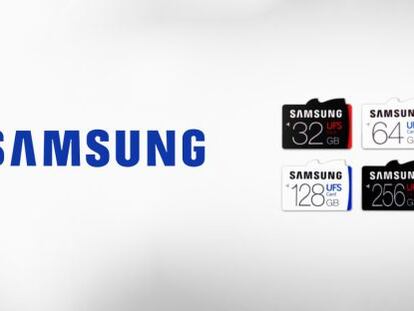 Así serán las tarjetas UFS 2.0 de Samsung que sustituirán a las micro SD