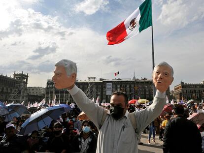 Andrés Manuel López Obrador discurso en el Zócalo vendedores Amlo Fest