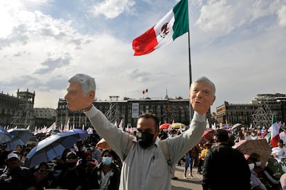 Andrés Manuel López Obrador discurso en el Zócalo vendedores Amlo Fest