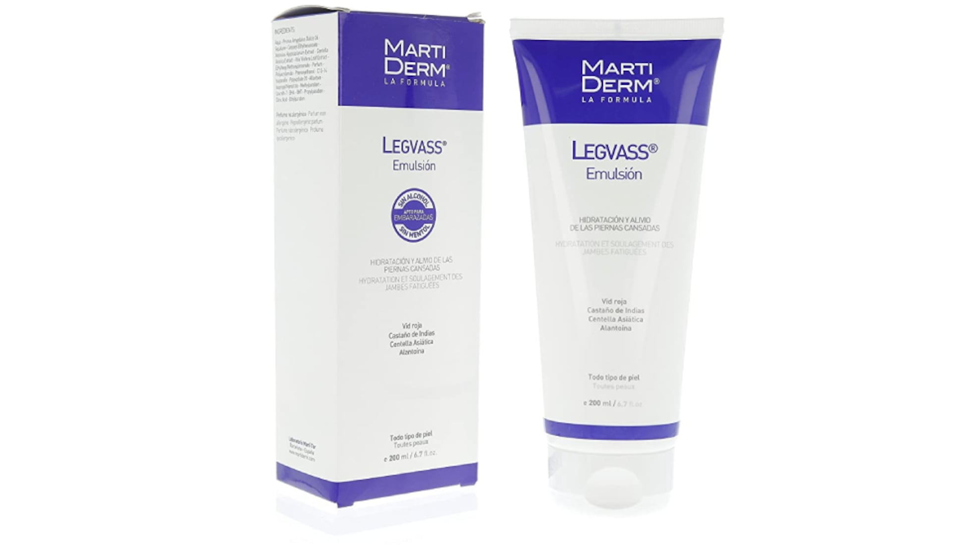 Martiderm Legvass Capsules 60's