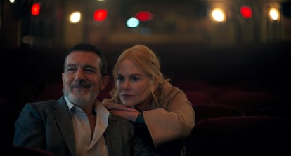 Antonio Banderas y Nicole Kidman en 'Babygirl'.