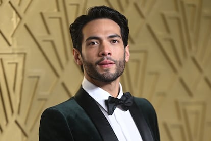 El actor mexicano Diego Calva, el 12 de enero de 2023 en Londres (Inglaterra).