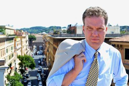 Greg Burke,en Roma.