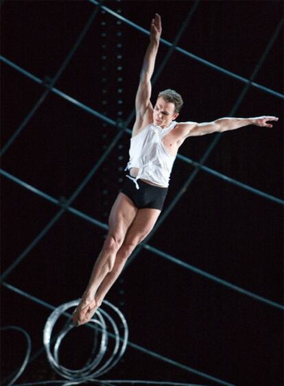 Un bailarín del Ballet de Múnich.