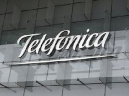 Logotipo de Telef&oacute;nica.