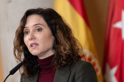 La presidenta de la Comunidad de Madrid, Isabel Díaz Ayuso, en una imagen de archivo.