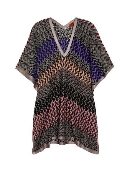 De seda con cuello de pico, de Missoni (570 euros).