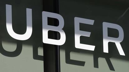 Logotipo de Uber.