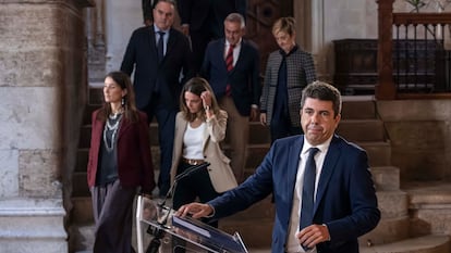 La oposición denuncia la “poca claridad” del anuncio de dimisión de Carlos Mazón y critica que siga como diputado