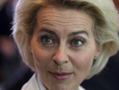 La ministra de Defensa alemana, Ursula von der Leyen.