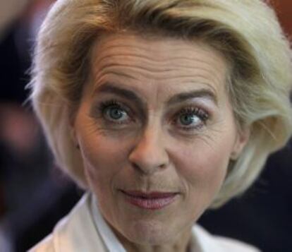 La ministra de Defensa alemana, Ursula von der Leyen.