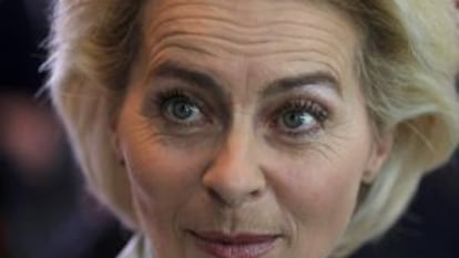 La ministra de Defensa alemana, Ursula von der Leyen.