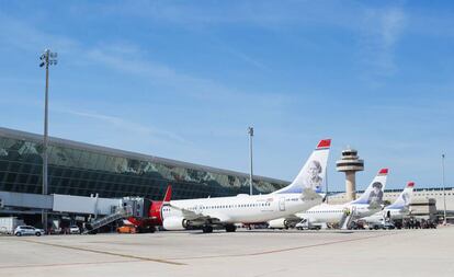 Aeropuerto de Palma de Mallorca.