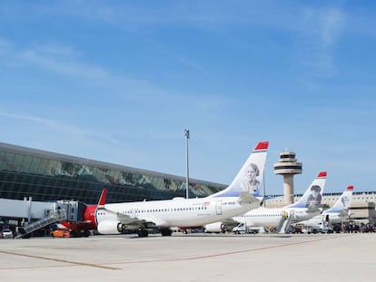 Aeropuerto de Palma de Mallorca.