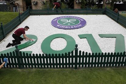 Torneio de Wimbledon.