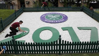 Torneio de Wimbledon.