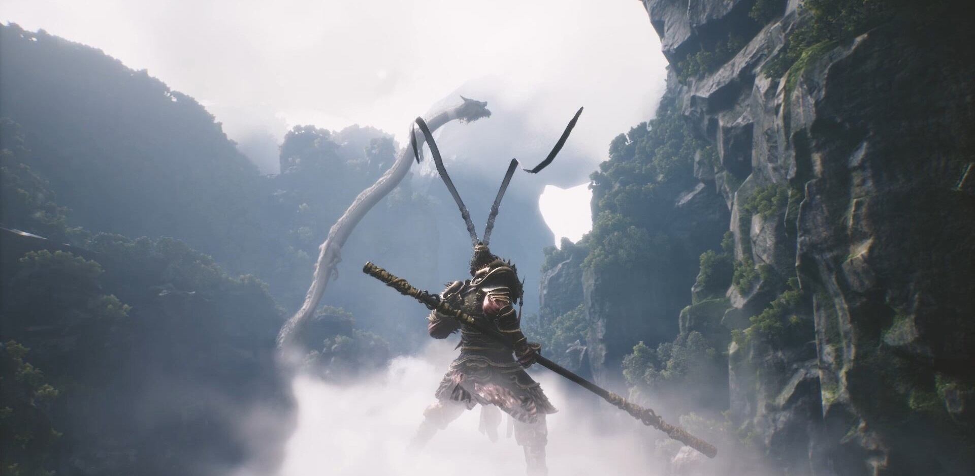 Un momento de un combate de 'Wukong'.