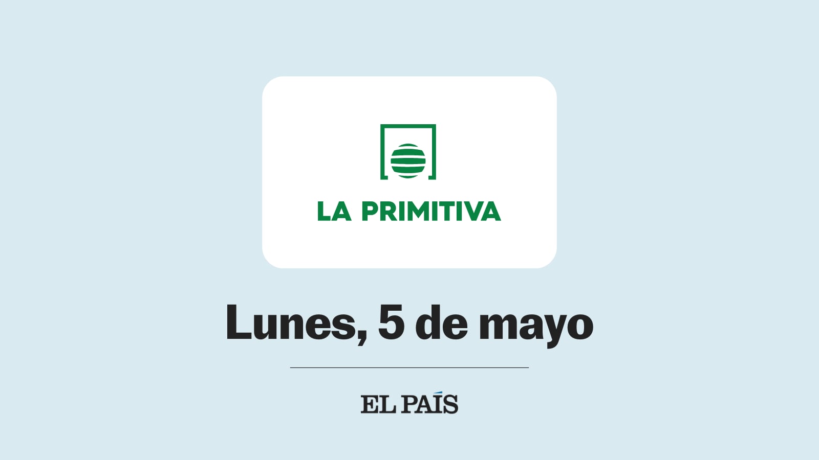 La Primitiva: sorteo del lunes 5 de mayo