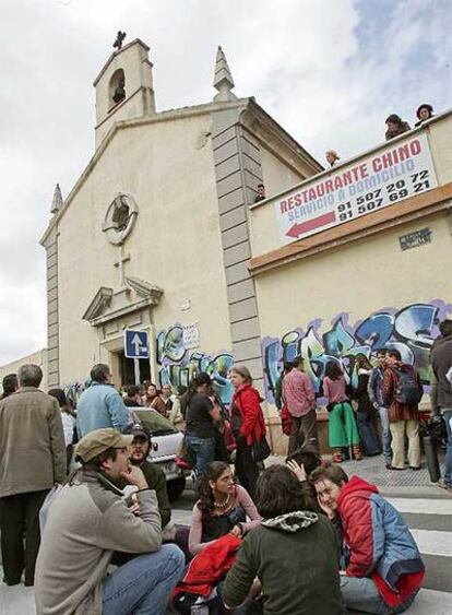 Celebración de la misa del Domingo de Resurrección en la San Carlos Borromeo.