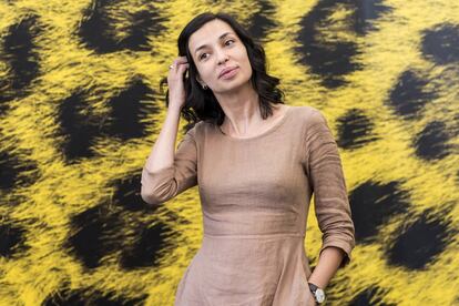 La realizadora búlgara Ralitza Petrova, ganadora del Leopardo de Oro.