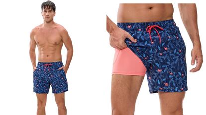 Este es el mejor bañador con forro para hombre de Amazon