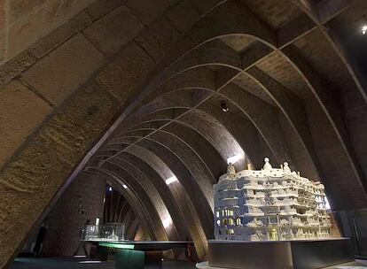 Maqueta de La Pedrera, un edificio clave en la exposición <i>Barcelona, 1900,</i> que podrá verse en Ámsterdam.