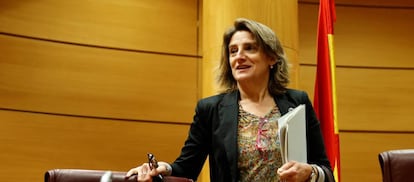  La ministra para la Transición Ecológica y el Reto Demográfico, Teresa Ribera
 