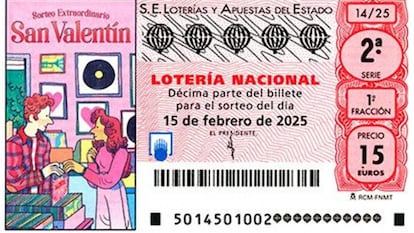 Sorteo Extraordinario San Valentín 2025