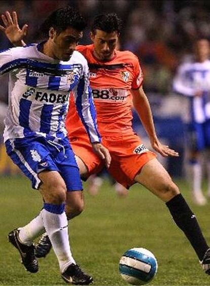 Partido de ida de las semifinales de Copa del Rey entre el Deportivo y el Sevilla