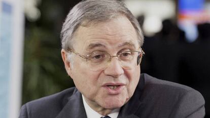 El Gobernador del Banco de Italia, Ignazio Visco, el 9 de octubre de 2015.