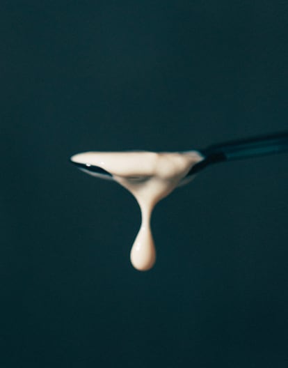 Crema para el relleno de la tarta de Alex Cordobés.