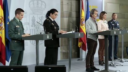 Rueda de prensa del Comité Técnico de la covid-19 el pasado 17 de abril.