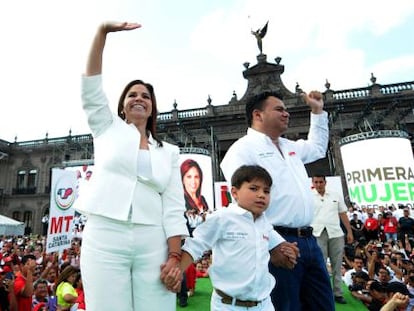 La candidata del PRI a la gubernatura de Nuevo Le&oacute;n.