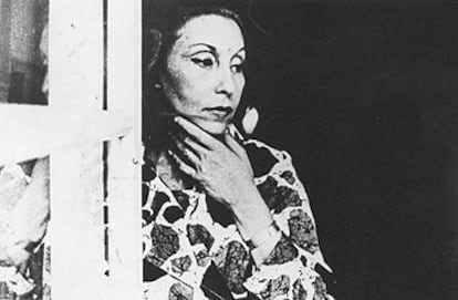 La escritora Clarice Lispector.