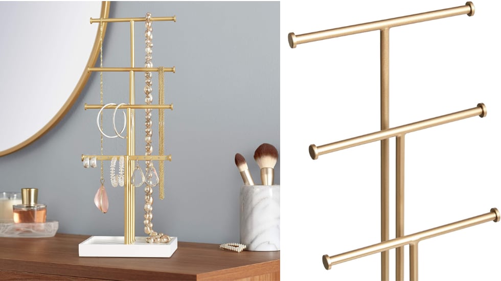 Diseño vertical para todo tipo de accesorios.