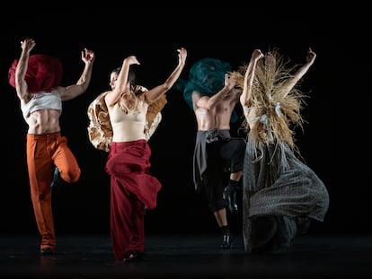 Imagen del espectáculo de David Coria 'Bailes Robados'.