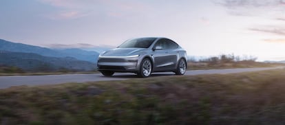 Frontal del nuevo Tesla Model Y Juniper