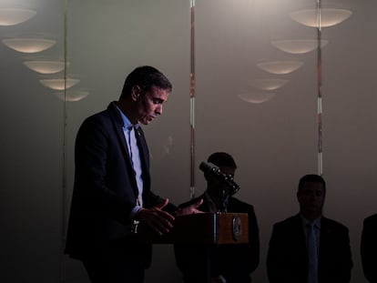 Pedro Sánchez, el pasado 21 de septiembre en Nueva York.