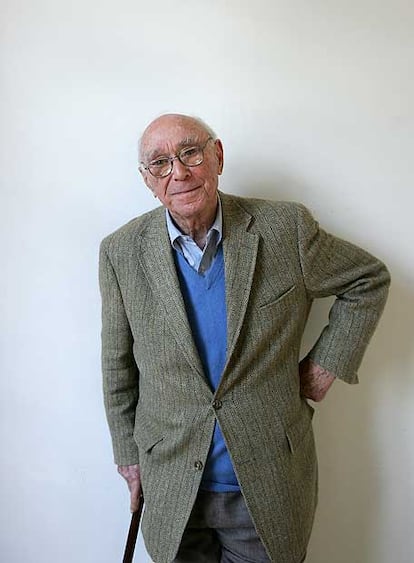 Jerome Bruner, fotografiado en Madrid.