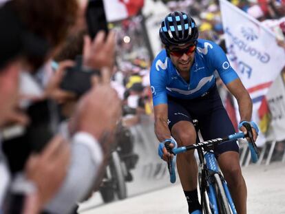 Mikel Landa, durante la sexta etapa del Tour.