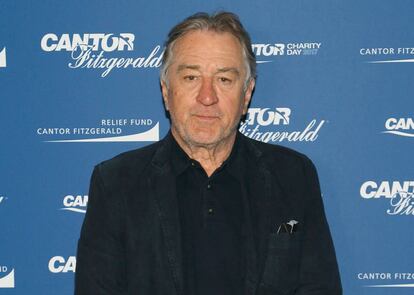 El actor Robert de Niro el pasado 11 de septiembre.