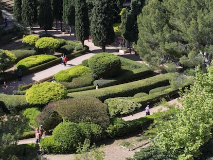 Los jardines del Palacio de Marivent de Palma abiertos al público, en una imagen de archivo.