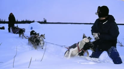 Por el ártico canadiense