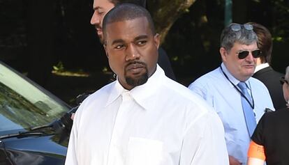 El rapero Kanye West.