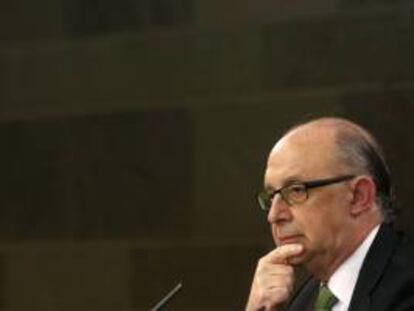 El ministro de Hacienda, Cristóbal Montoro. EFE/Archivo