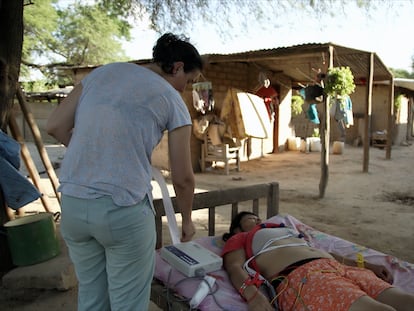 Mundo Sano atiende en sus centros de salud a mujeres embarazadas que habitan la región fronteriza.